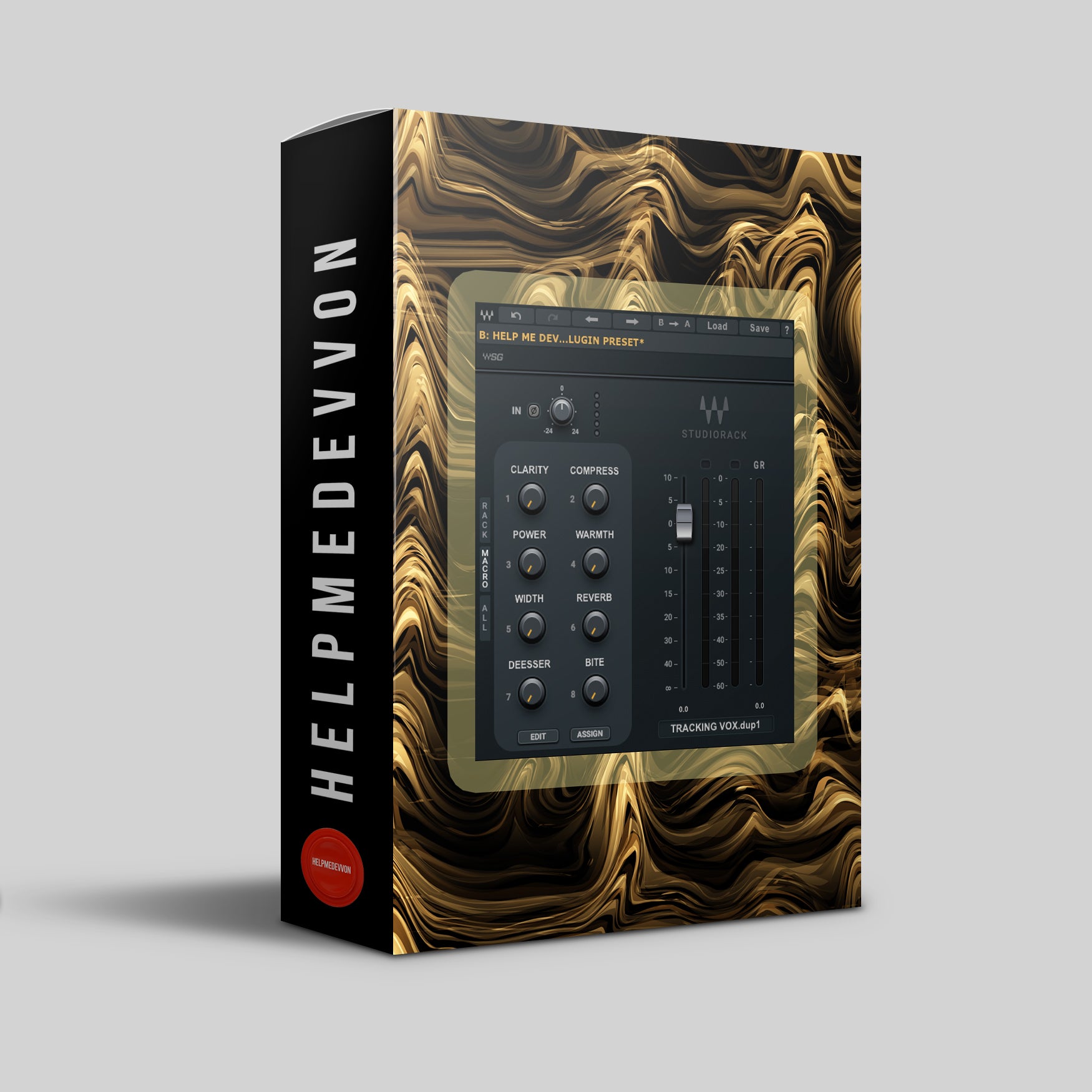 Help Me Devvon Studiorack Vocal Preset - HelpMeDevvon